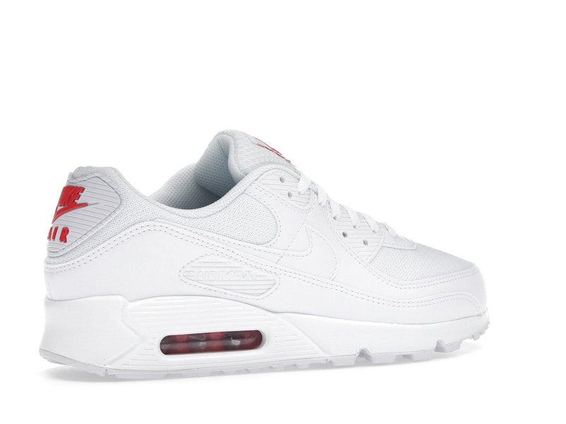 Nike Air Max 90 White Light Crimson