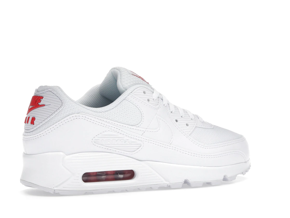 Nike Air Max 90 White Light Crimson