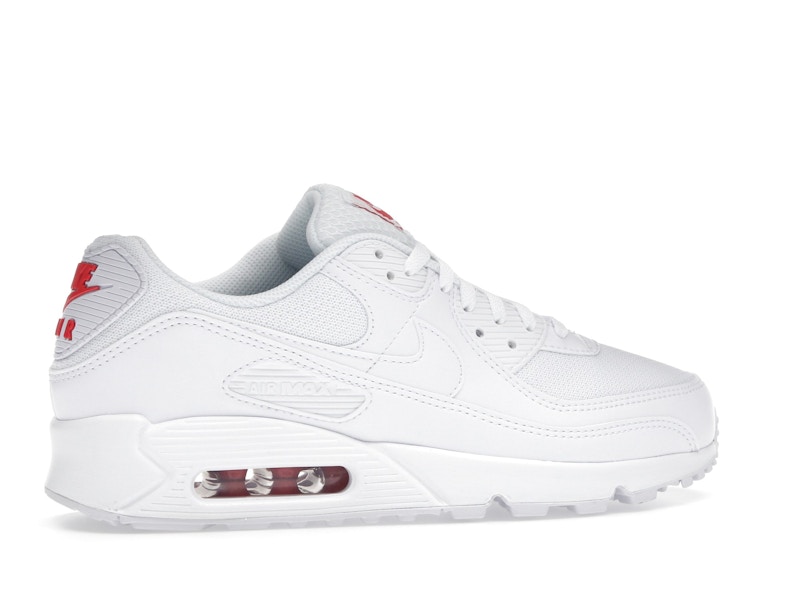 Nike Air Max 90 White Light Crimson