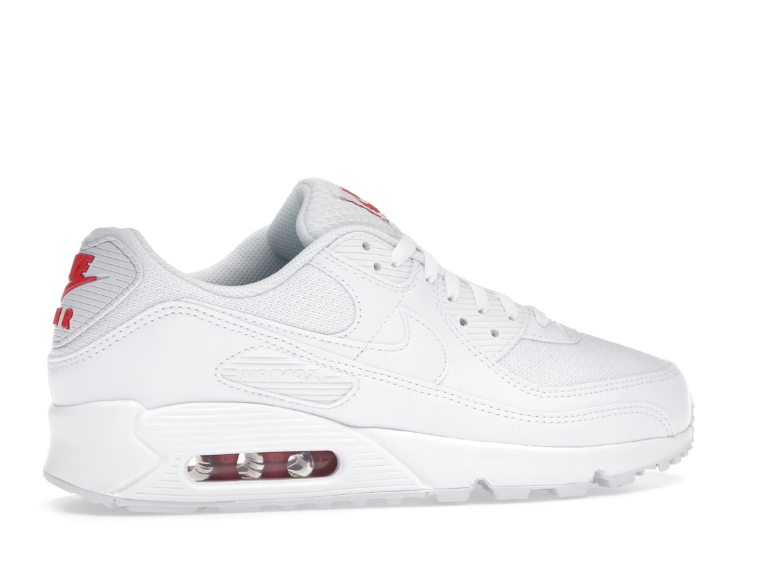 Nike Air Max 90 White Light Crimson