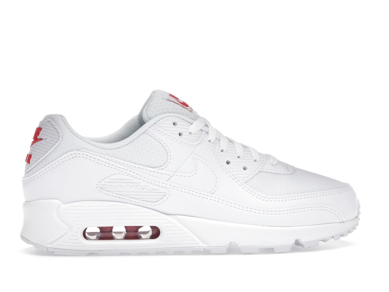 Nike Air Max 90 White Light Crimson