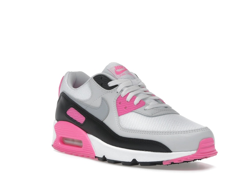 Nike Air Max 90 White Pink Glow Wolf Grey (Women's)