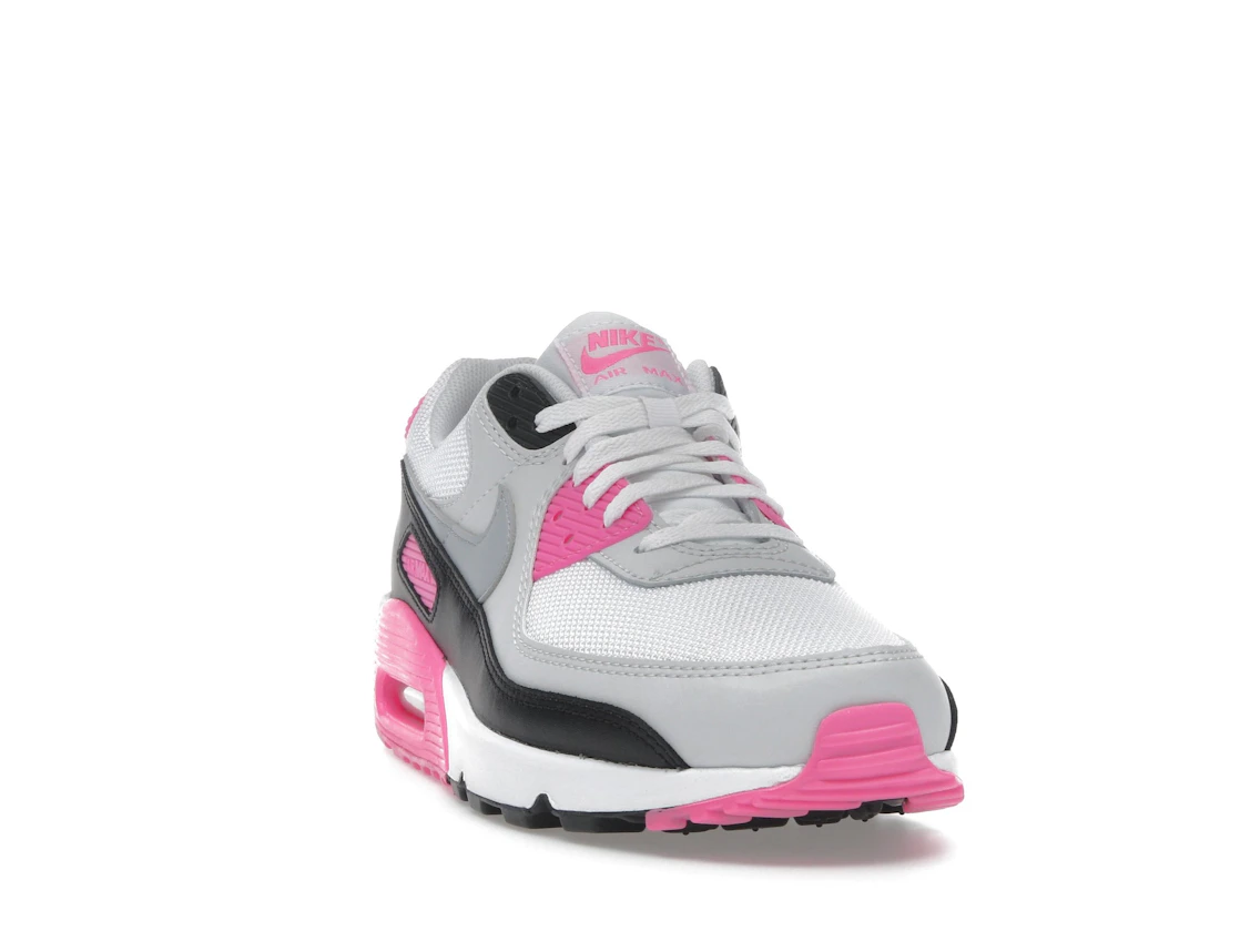 Nike Air Max 90 White Pink Glow Wolf Grey (Women's)