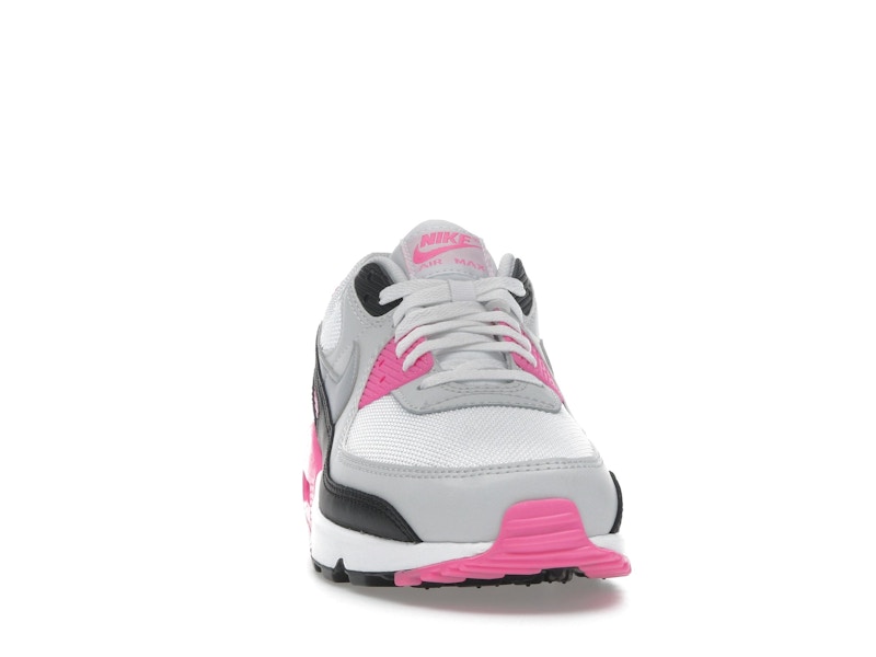 Nike Air Max 90 White Pink Glow Wolf Grey (Women's)
