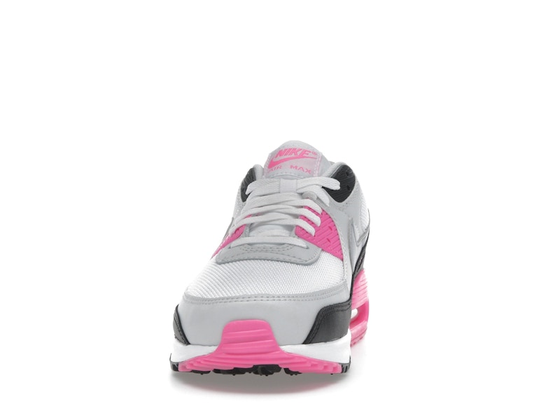 Nike Air Max 90 White Pink Glow Wolf Grey (Women's)