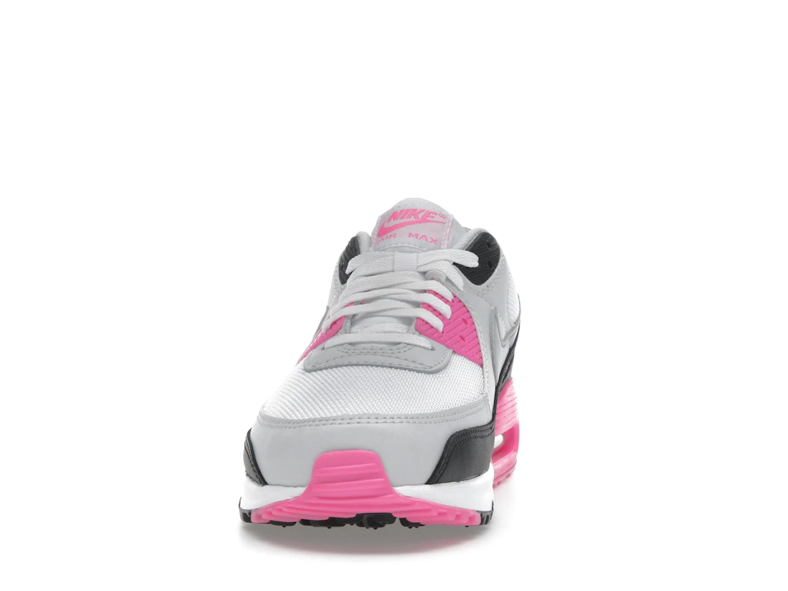 Nike Air Max 90 White Pink Glow Wolf Grey (Women's)