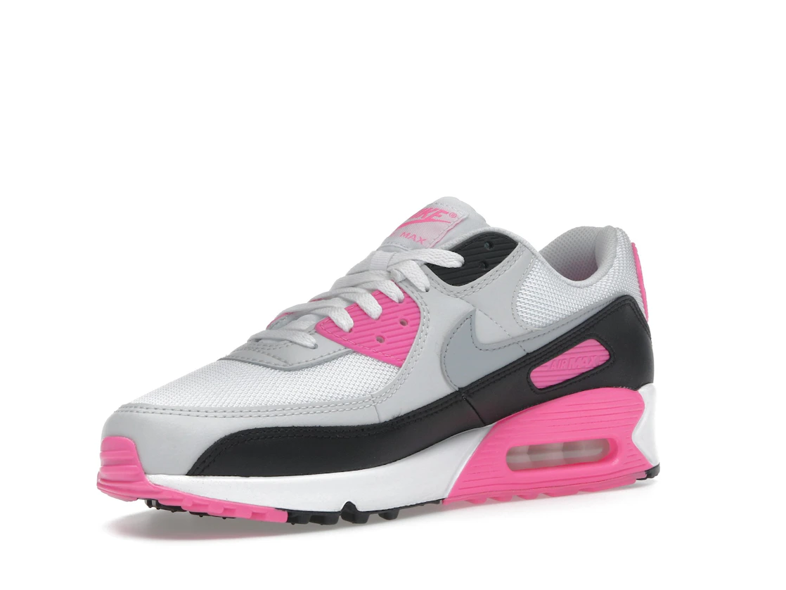 Nike Air Max 90 White Pink Glow Wolf Grey (Women's)