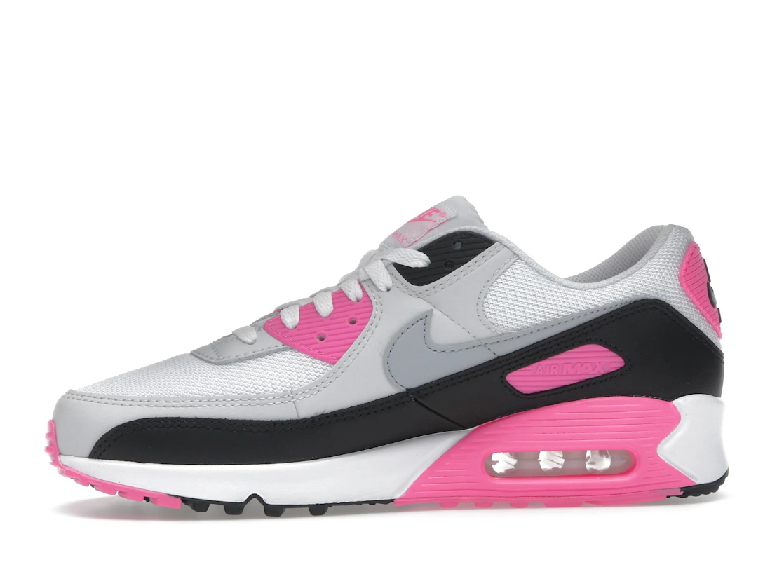 Nike Air Max 90 White Pink Glow Wolf Grey (Women's)