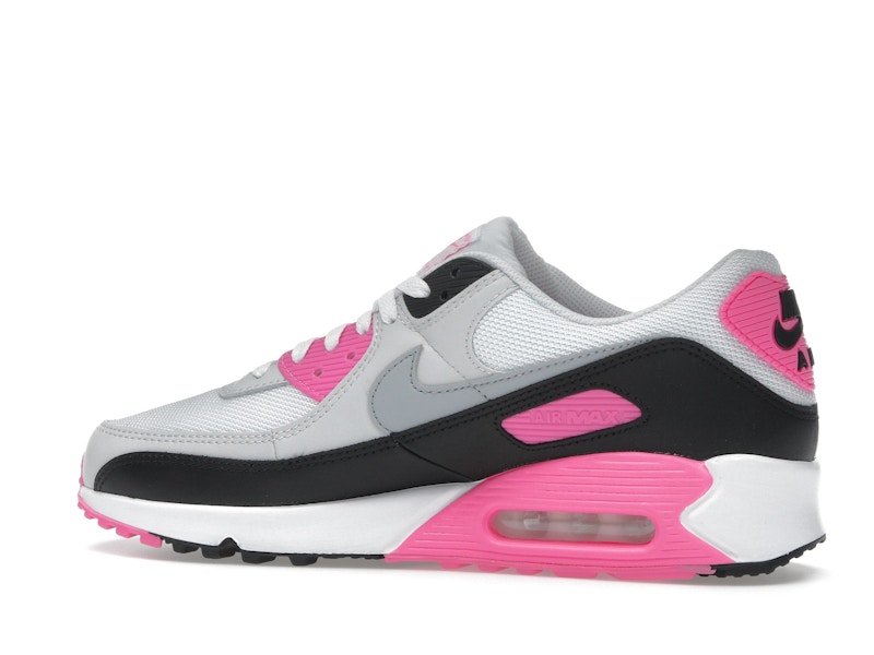 Nike Air Max 90 White Pink Glow Wolf Grey (Women's)
