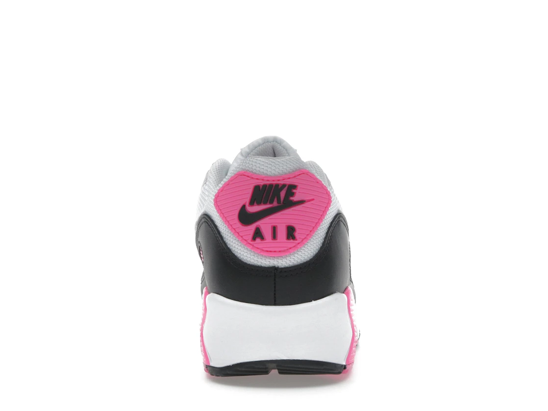 Nike Air Max 90 White Pink Glow Wolf Grey (Women's)