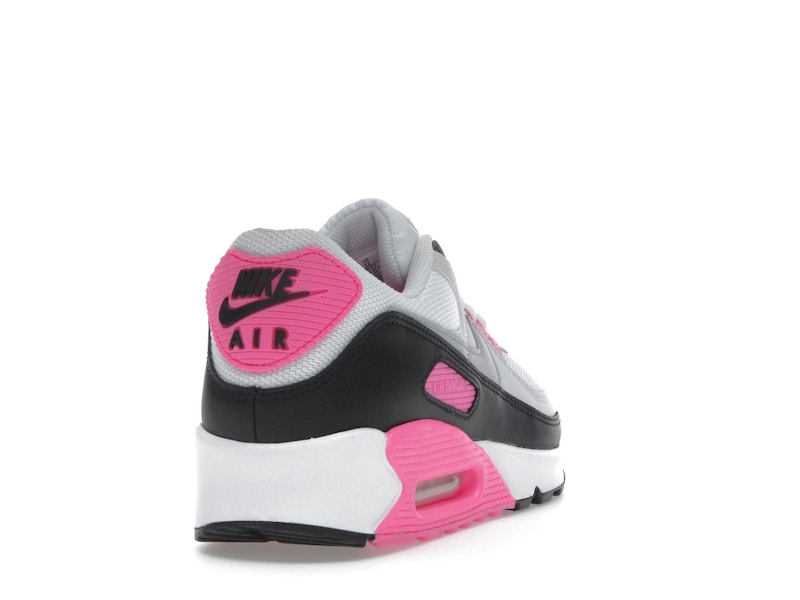 Nike Air Max 90 White Pink Glow Wolf Grey (Women's)