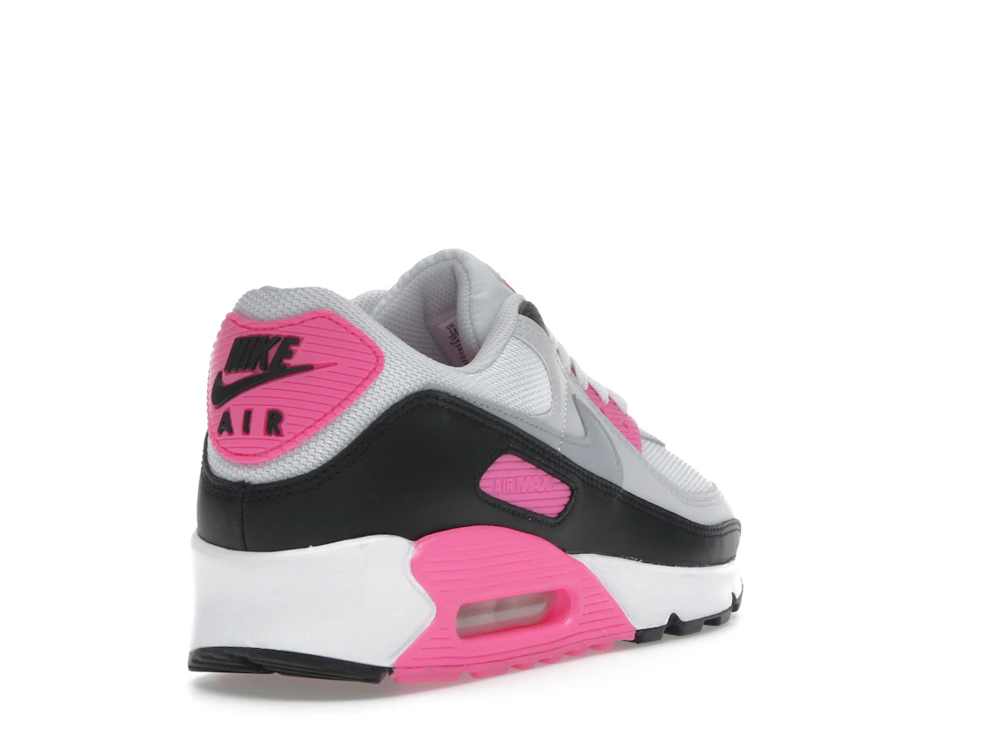 Nike Air Max 90 White Pink Glow Wolf Grey (Women's)