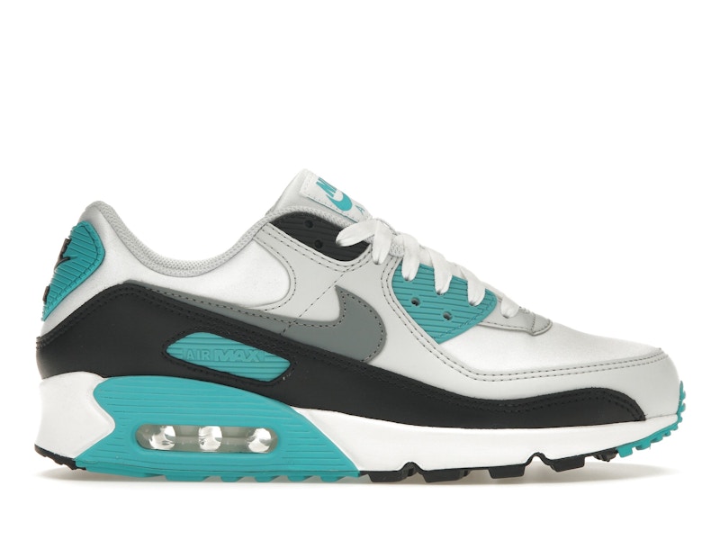 Nike air max teal and sales white