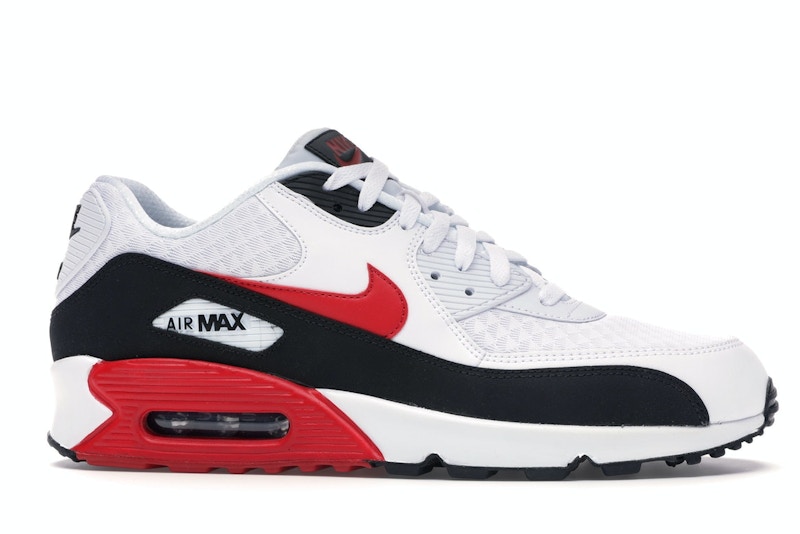 Nike air max 90 mens red and black