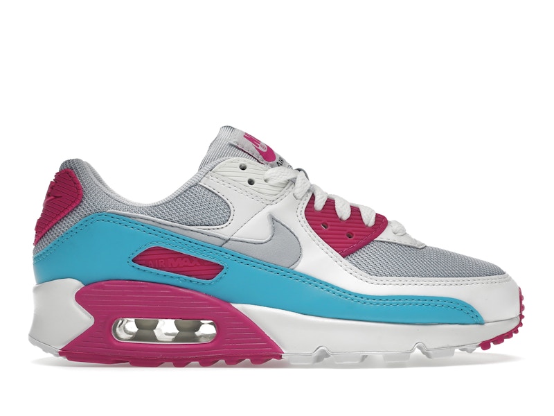 Air max 90 deals white pink gray blue
