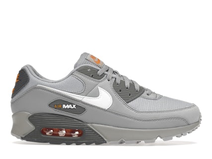 Nike Air Max 90 Wolf Grey Kumquat Cool Grey White Men's DR0145