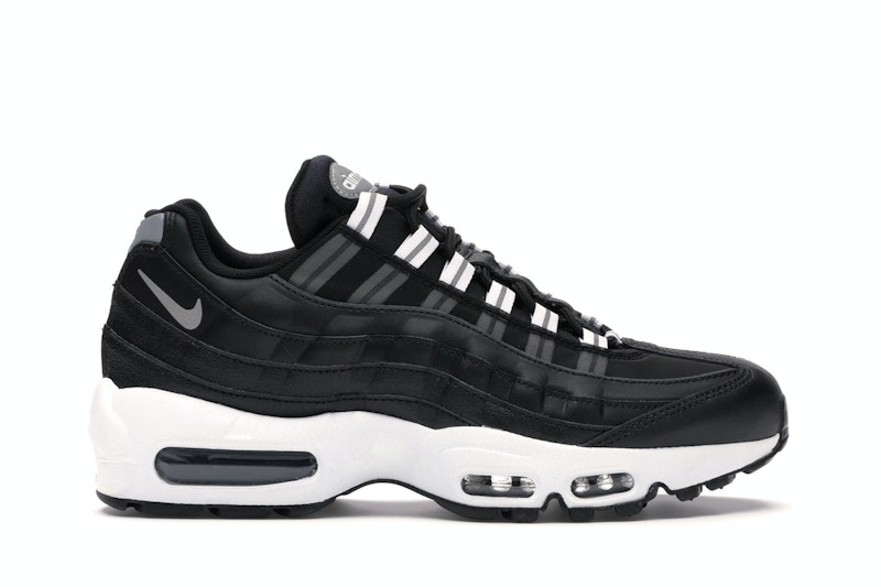 Air max 95 silver and black outlet