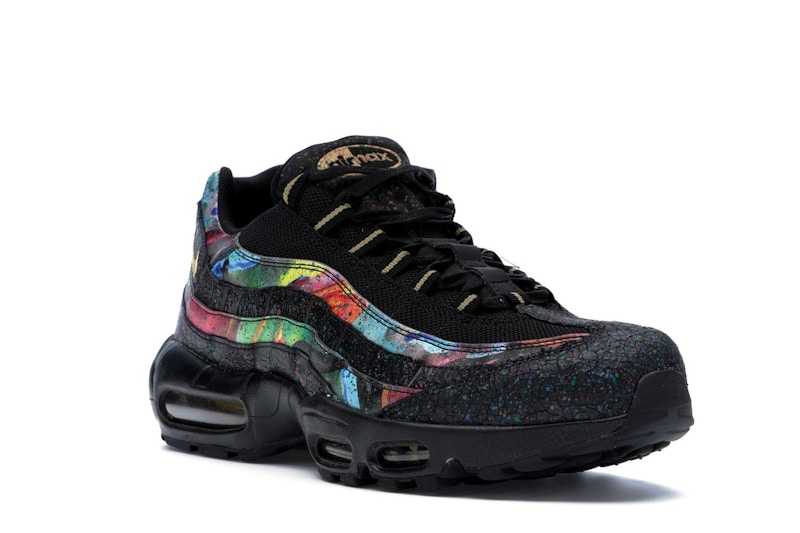 Air max 95 2025 galaxy splatter on feet