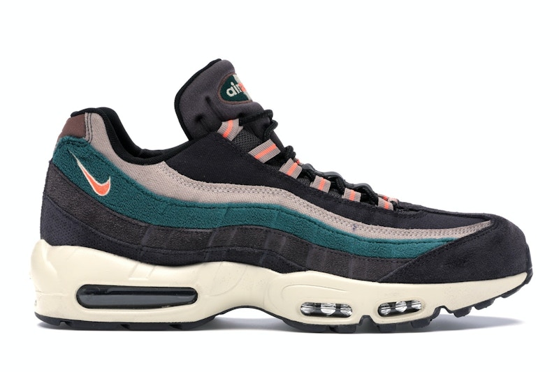 Nike Air Max 95 Grey Rainforest Bright Mango Men's - 538416-018 - US