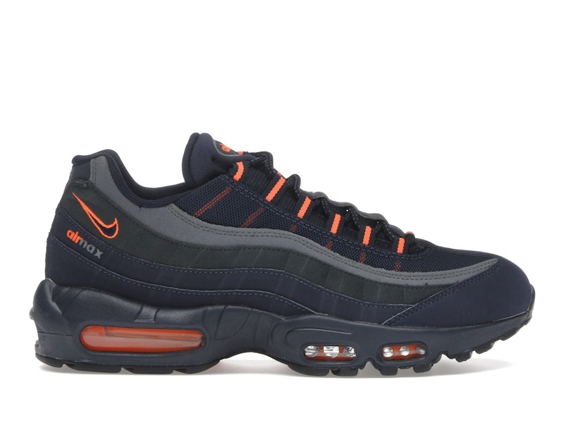 nike air max 95 navy orange
