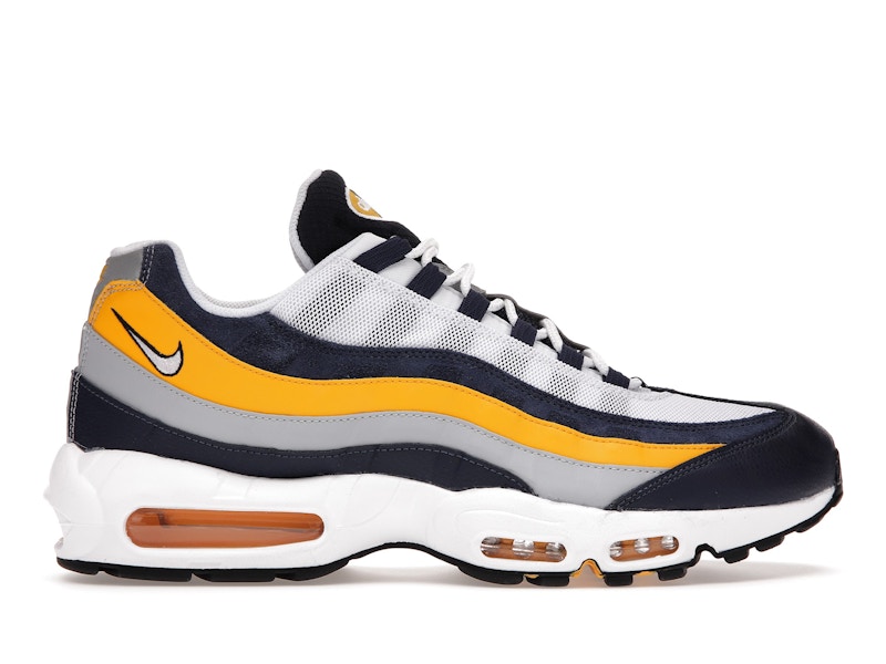 Air max 95 white navy cheap orange