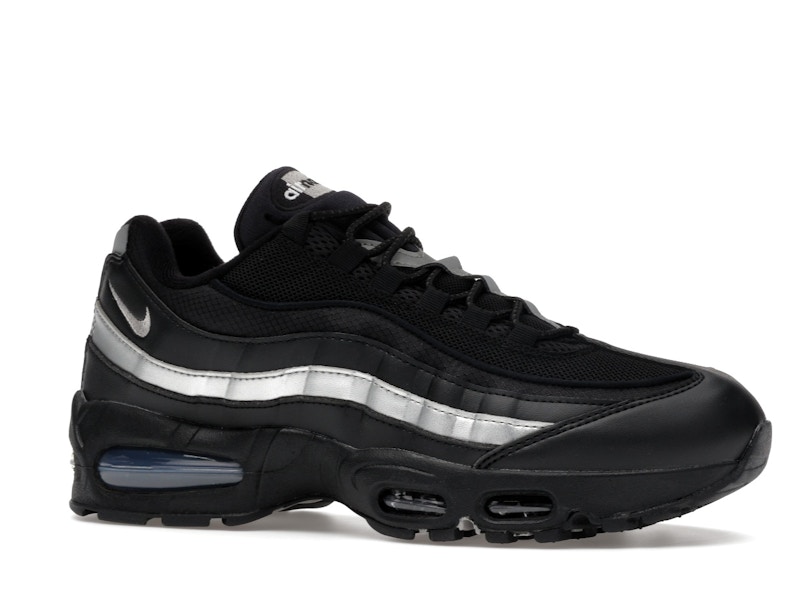 Nike Air Max 95 OG Big Bubble Black White Metallic Silver