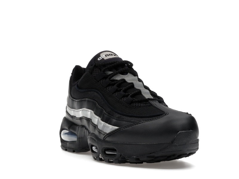 Nike Air Max 95 OG Big Bubble Black White Metallic Silver