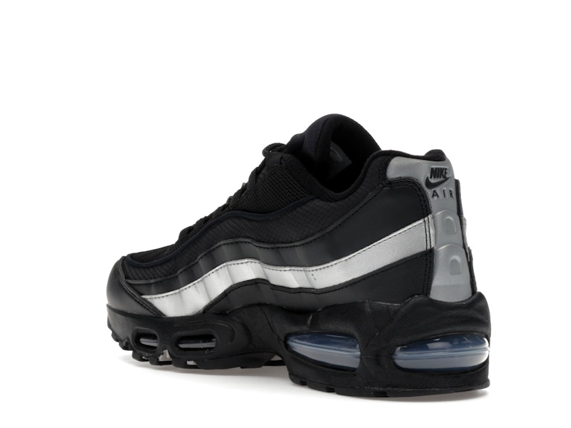 Nike Air Max 95 OG Big Bubble Black White Metallic Silver