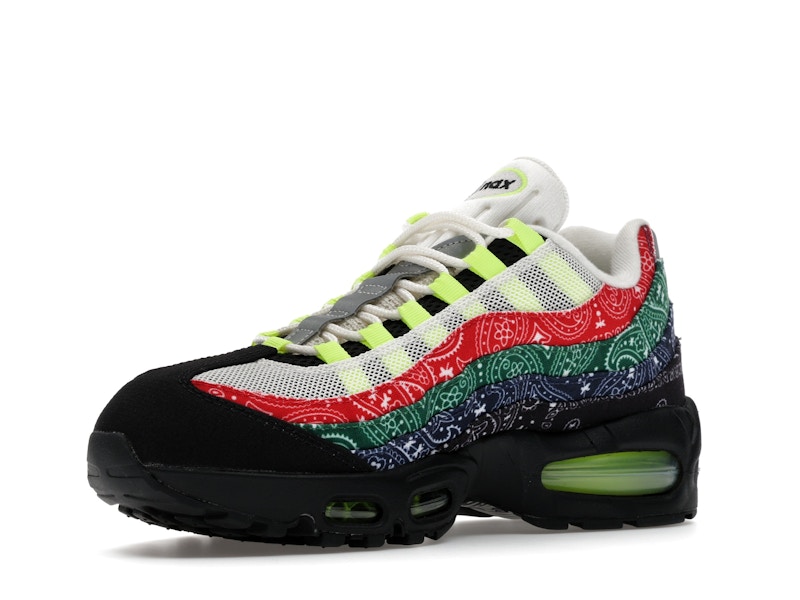 Nike Air Max 95 OG Big Bubble Neon Paisley Bandana