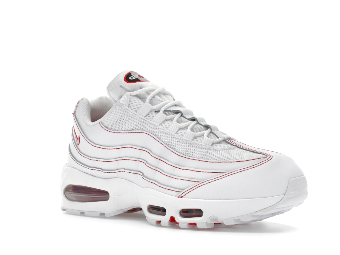 Nike Air Max 95 OG Big Bubble White University Red