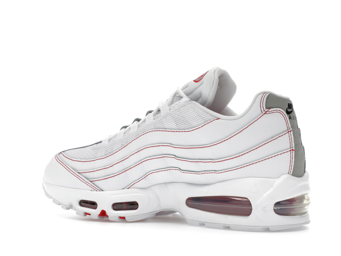 Nike Air Max 95 OG Big Bubble White University Red