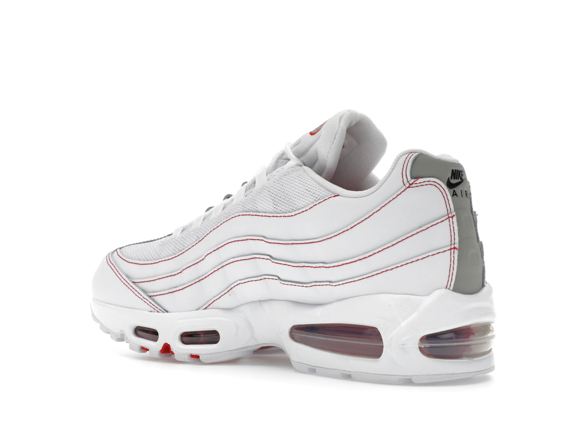 Nike Air Max 95 OG Big Bubble White University Red