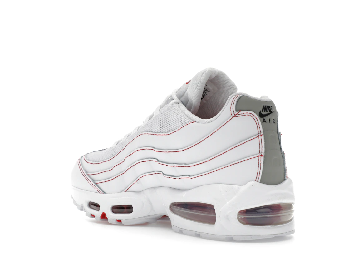 Nike Air Max 95 OG Big Bubble White University Red