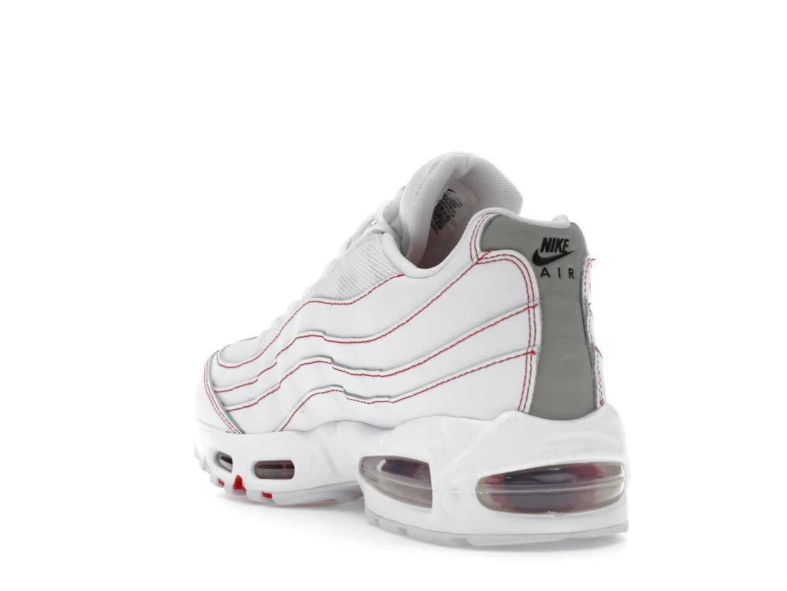 Nike Air Max 95 OG Big Bubble White University Red