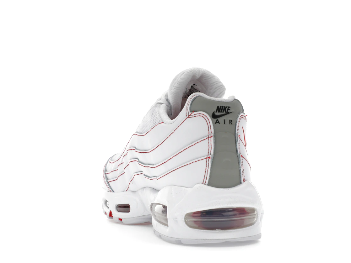 Nike Air Max 95 OG Big Bubble White University Red