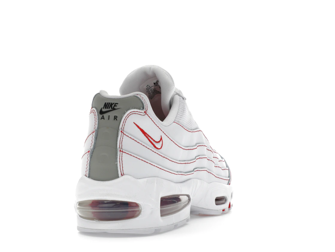 Nike Air Max 95 OG Big Bubble White University Red