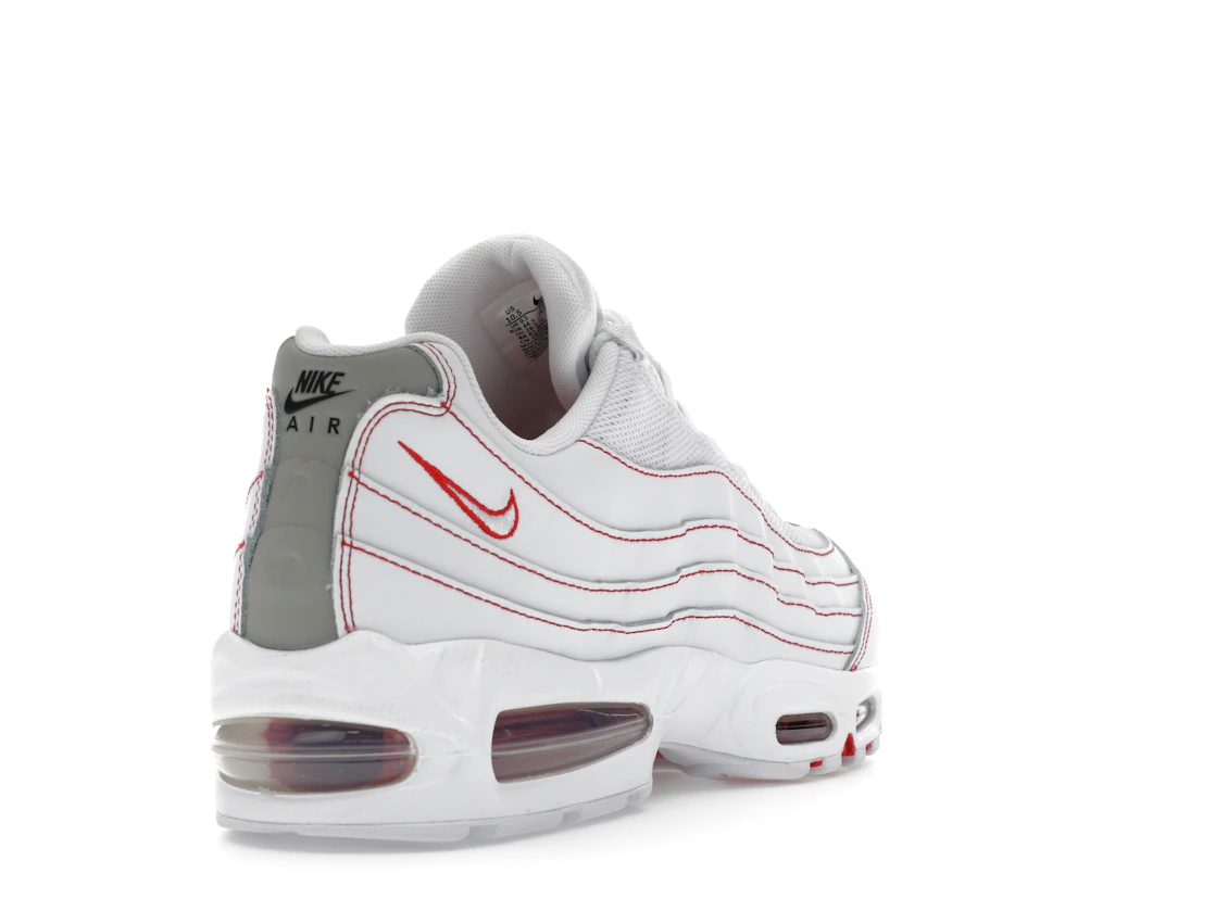 Nike Air Max 95 OG Big Bubble White University Red