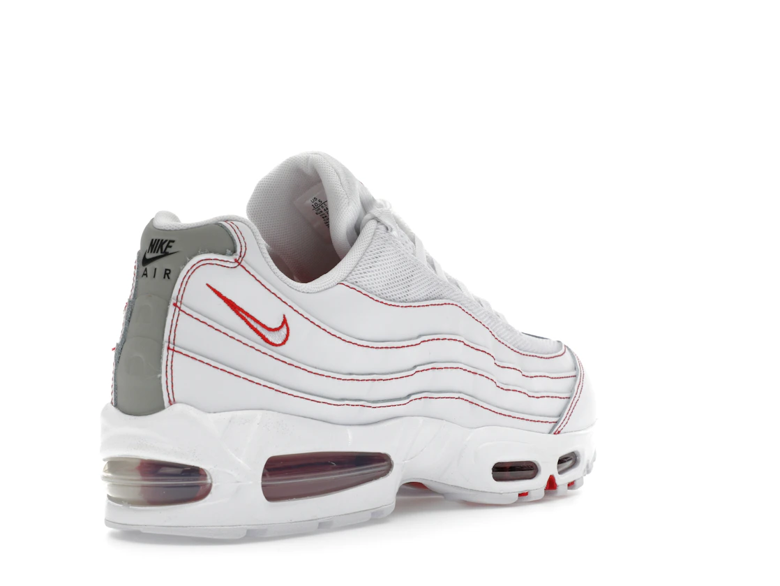 Nike Air Max 95 OG Big Bubble White University Red