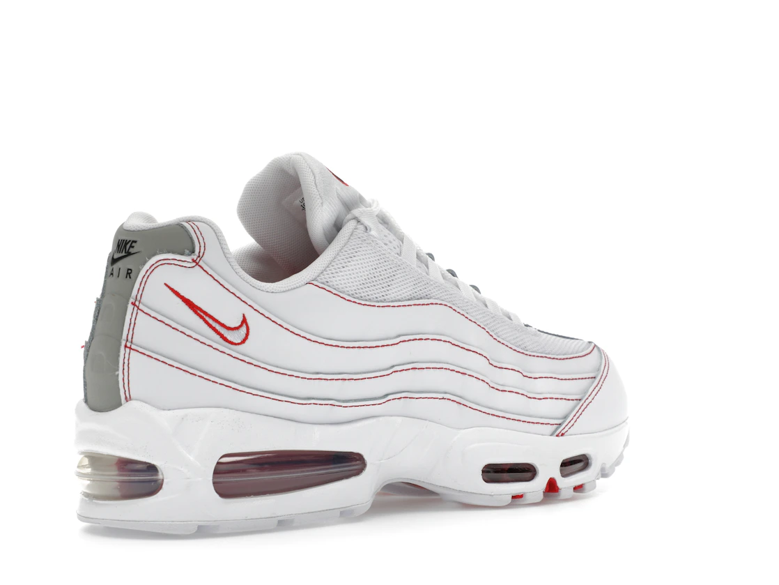 Nike Air Max 95 OG Big Bubble White University Red