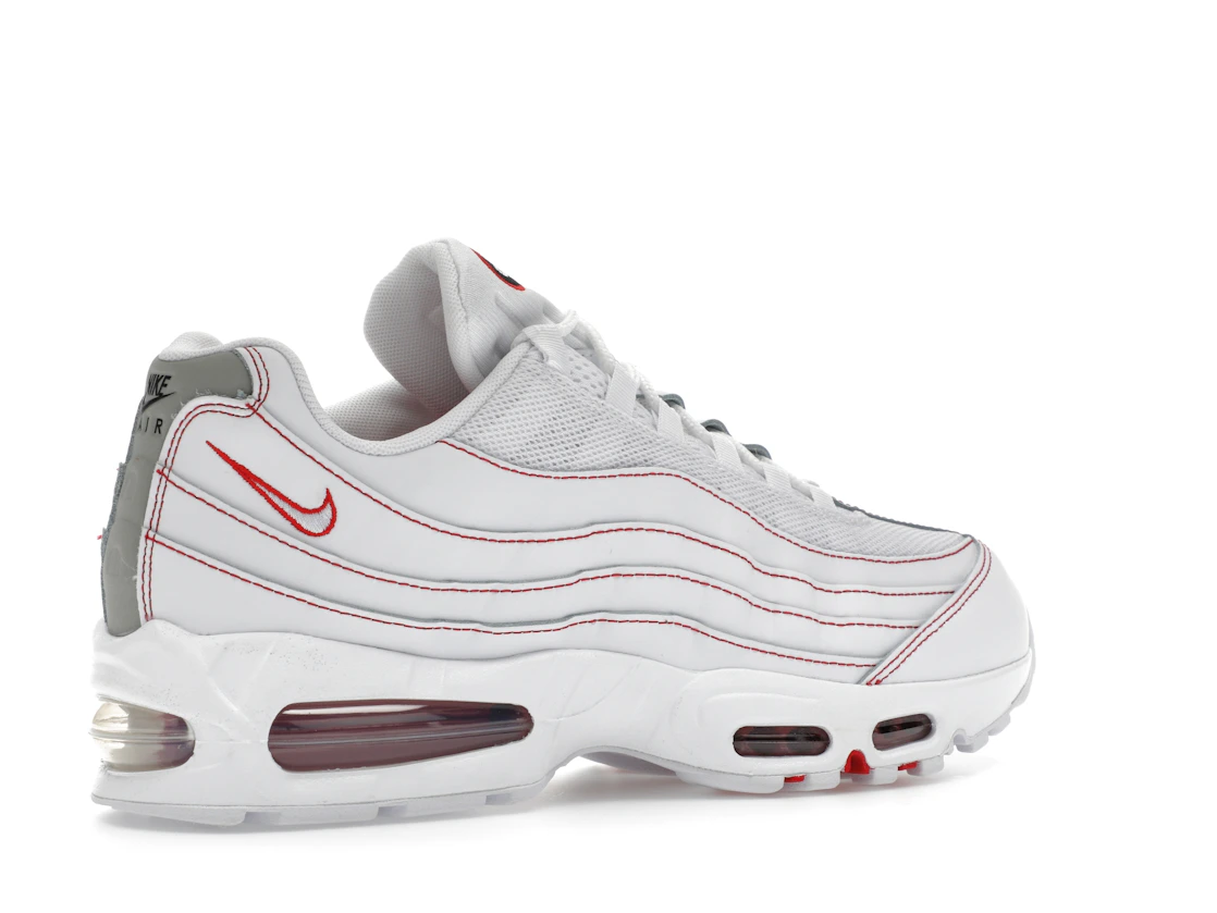 Nike Air Max 95 OG Big Bubble White University Red
