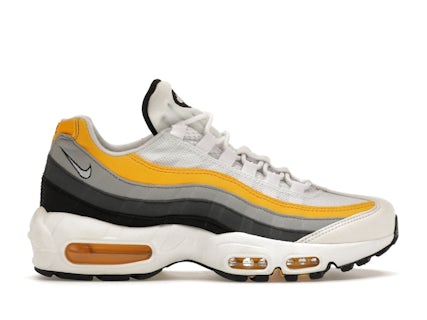 Nike Air Max 95 Blanco Amarillo Gris Oscuro Hombre CD7495-100 MX