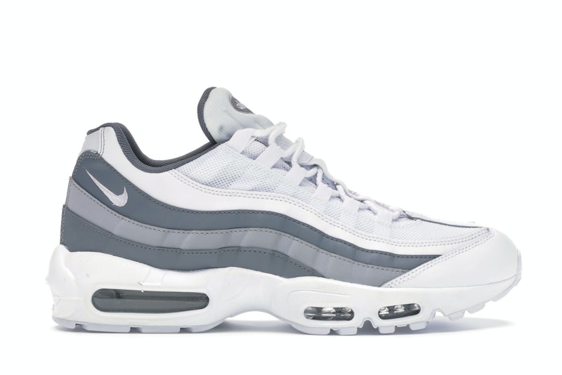 Air max 95 shop wolf grey white