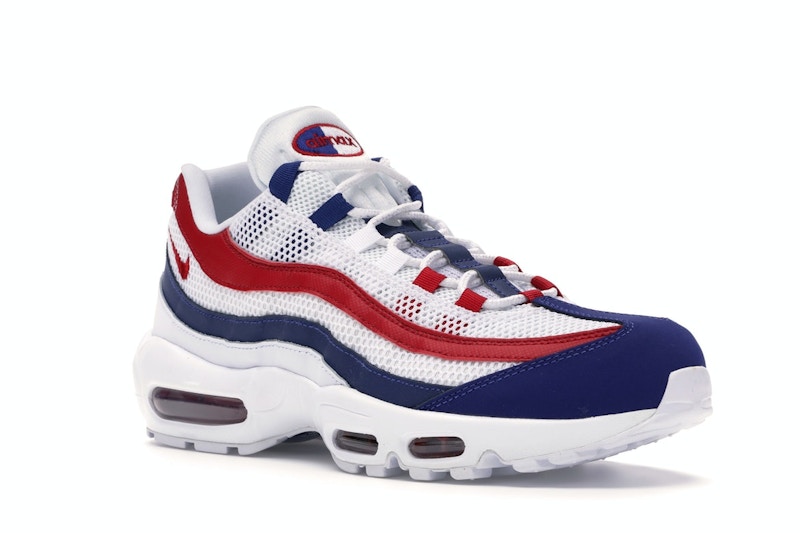 royal blue and red air max