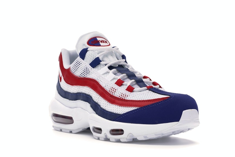 royal blue and red air max