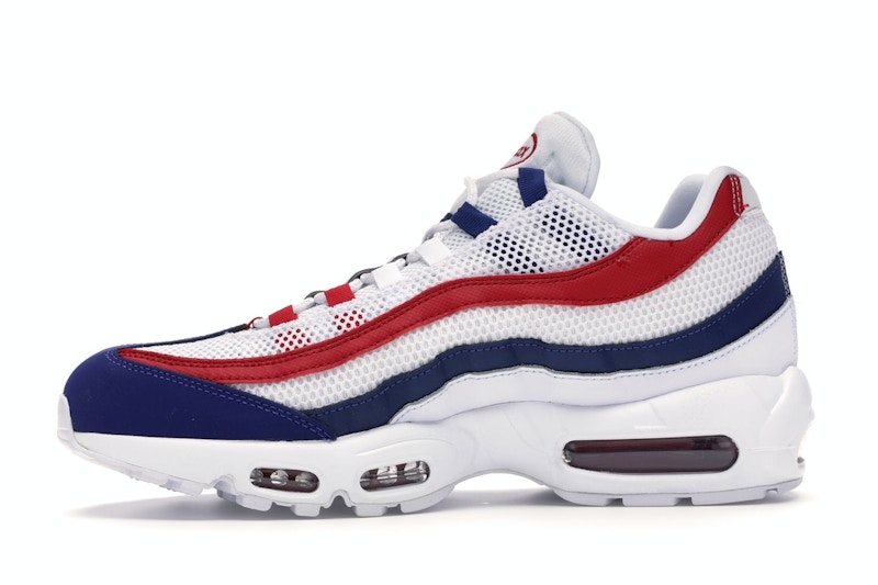 royal blue and red air max