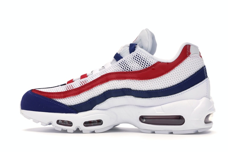 White blue and red air max 95 clearance
