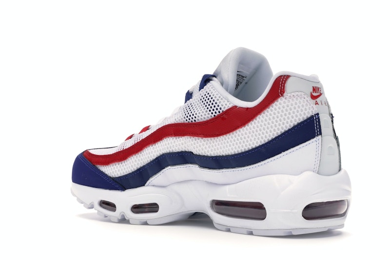 royal blue and red air max