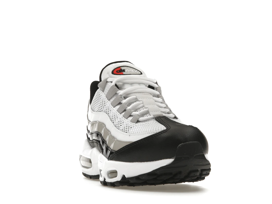 Nike Air Max 95 White Light Iron Ore Black Patent (Women's)