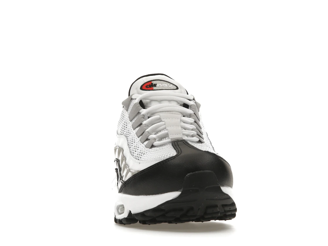 Nike Air Max 95 White Light Iron Ore Black Patent (Women's)