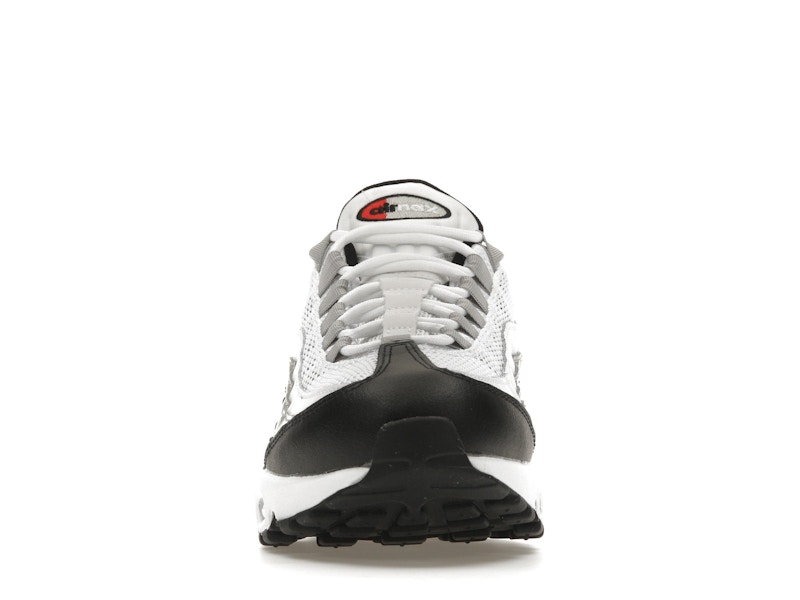 Nike Air Max 95 White Light Iron Ore Black Patent (Women's)